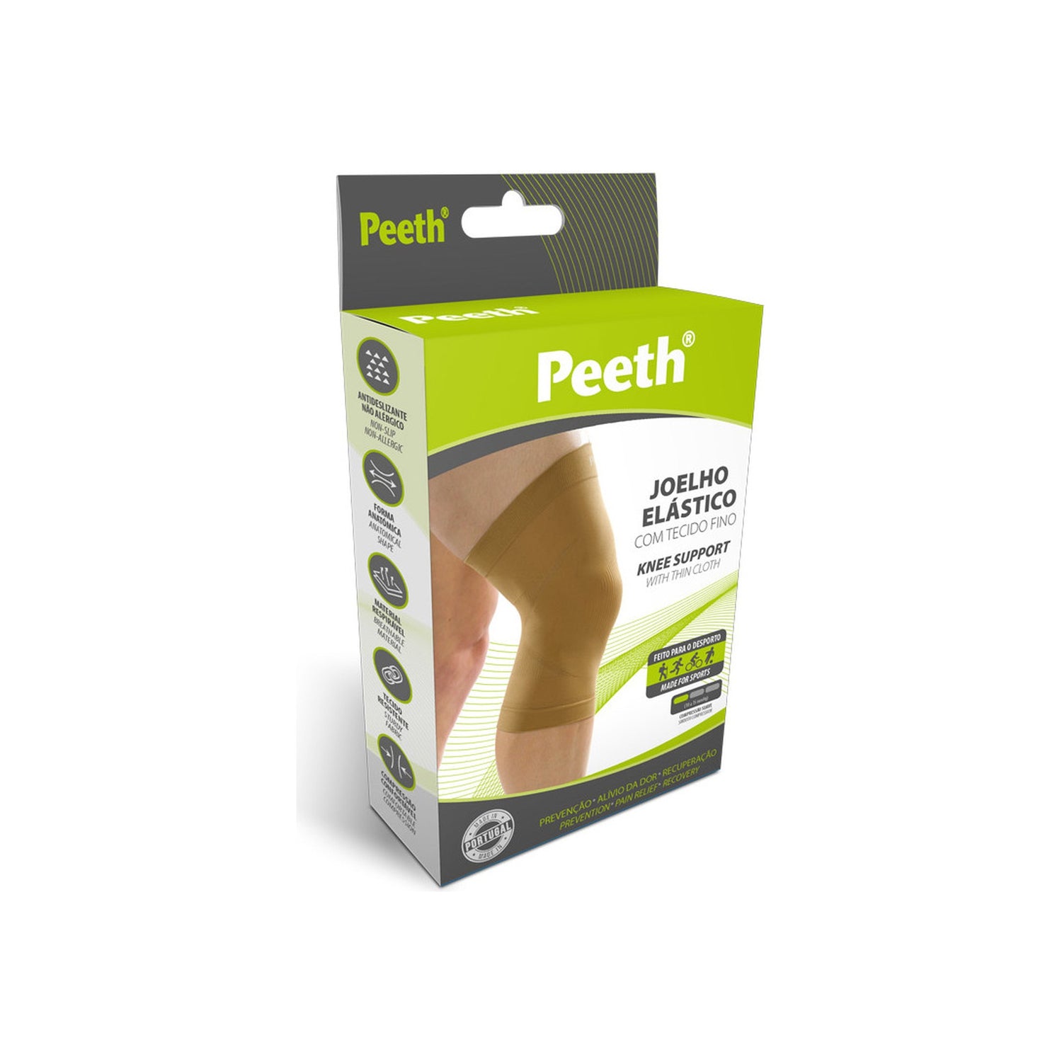 Peeth Joelheira Elástica N650 Tamanho 1