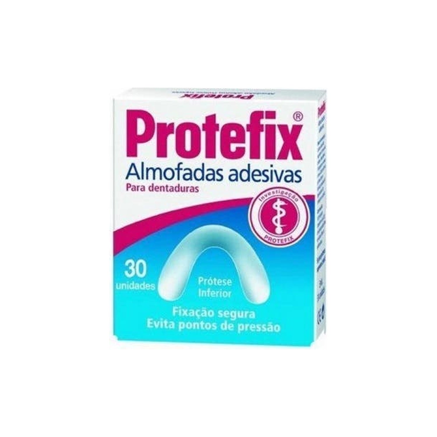 Protefix Almofadas Adesivas Inferiores 30 Unidades