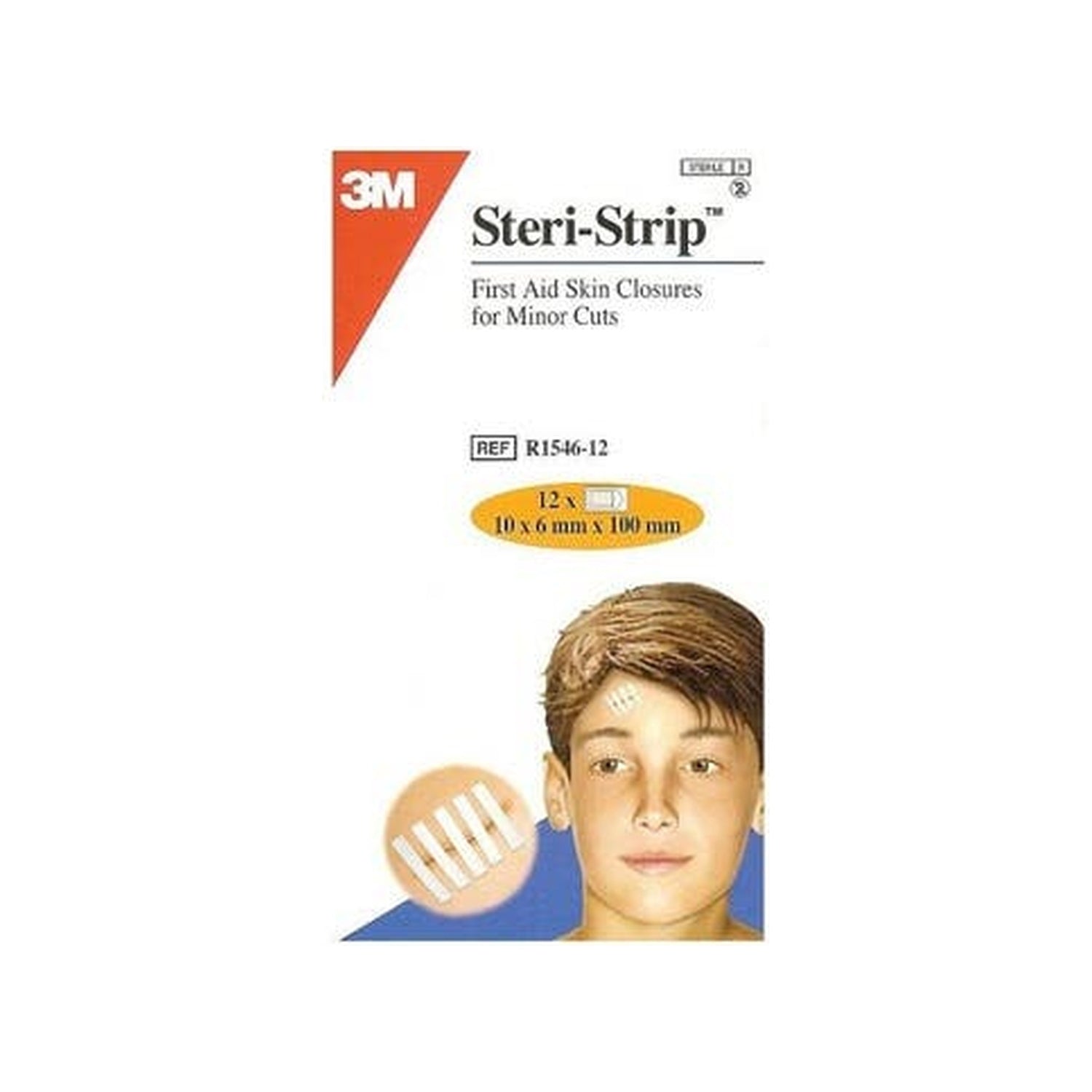 Steri-Strip Fitas de Sutura 6 mm x 100 mm 10 Unidades