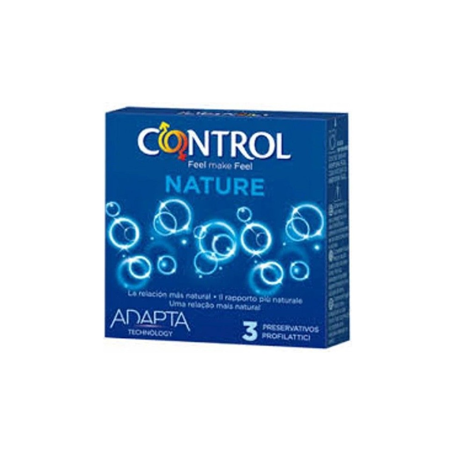 Control Nature Adapta Preservativos X3