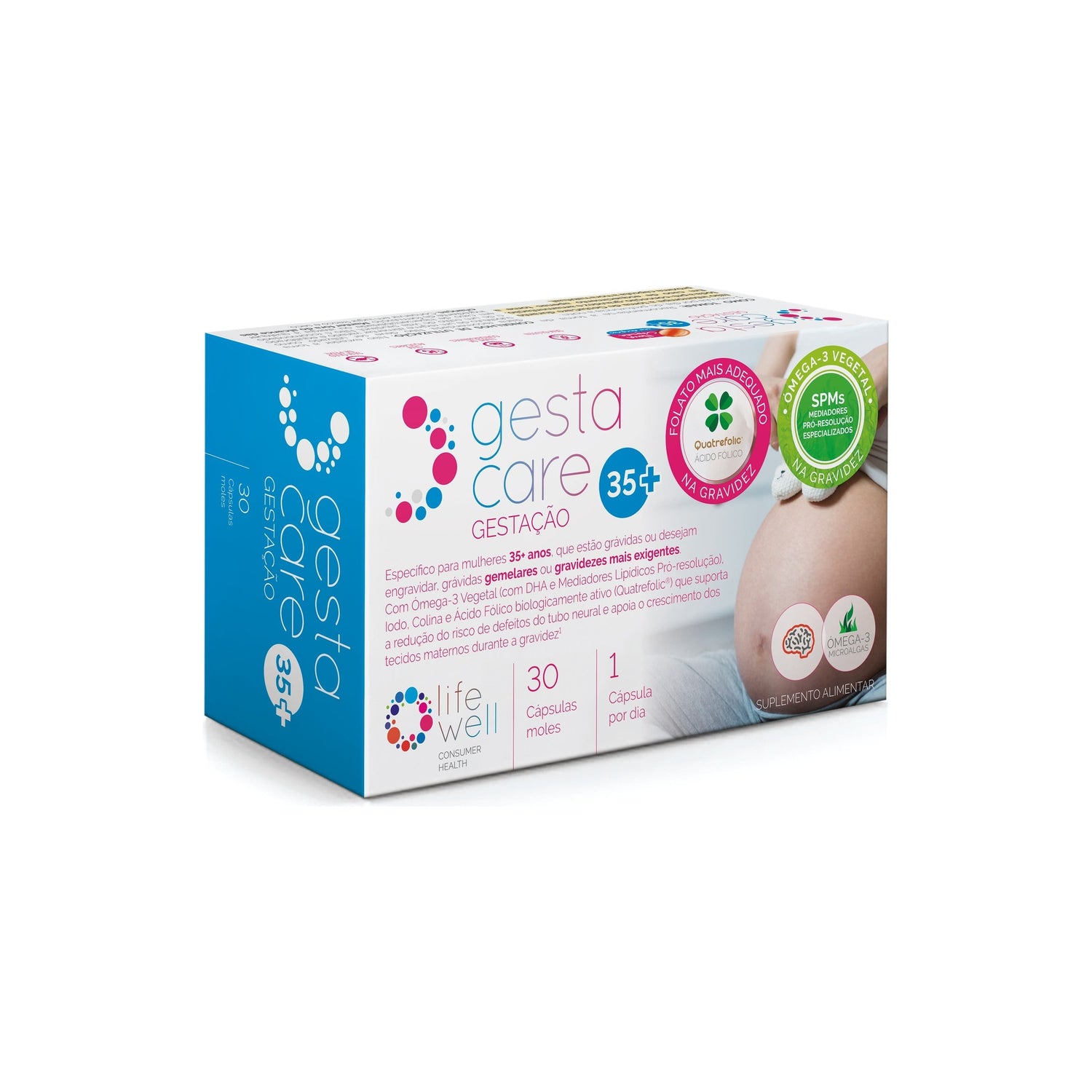 Gestacare Gestação 35+ Cápsulas Moles X30