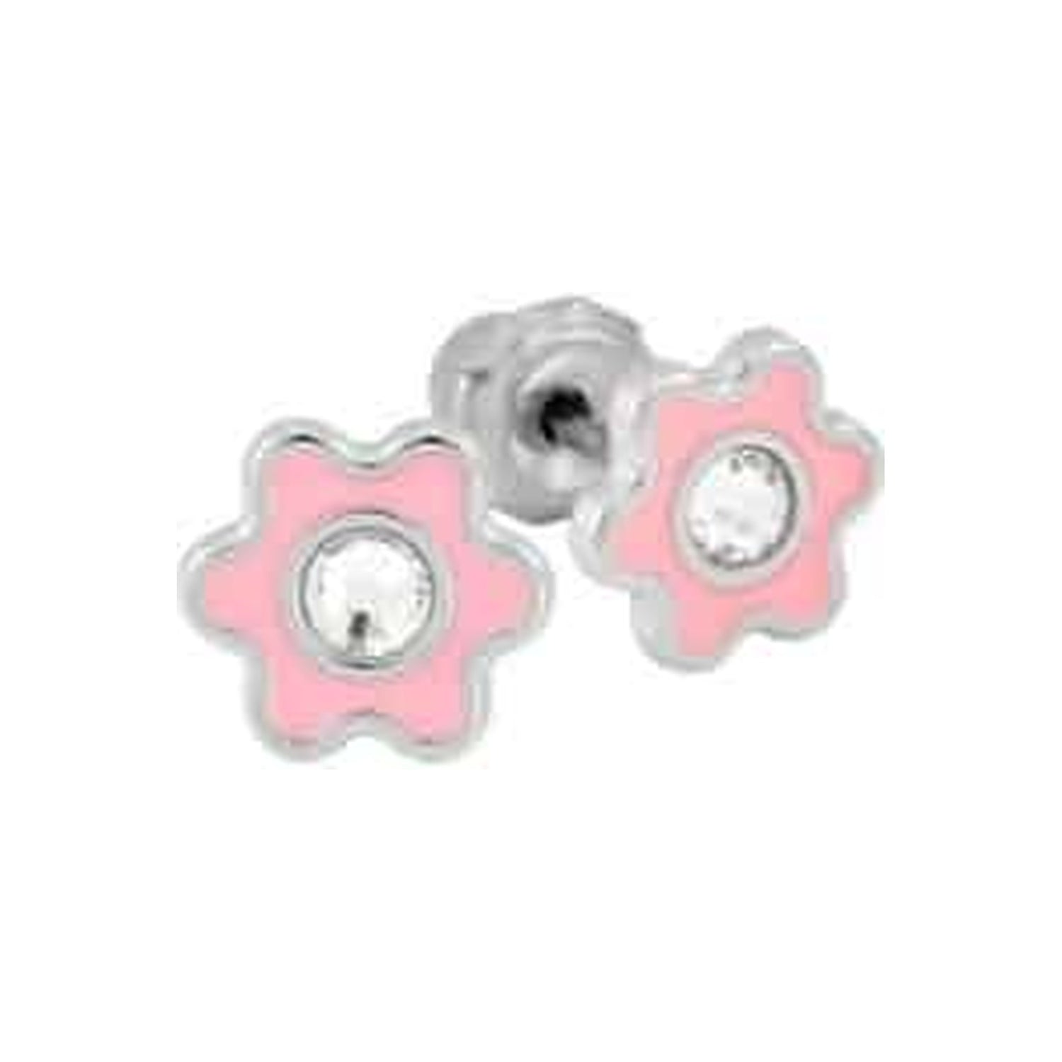 Inverness Brinco Flor Cristal INDO009