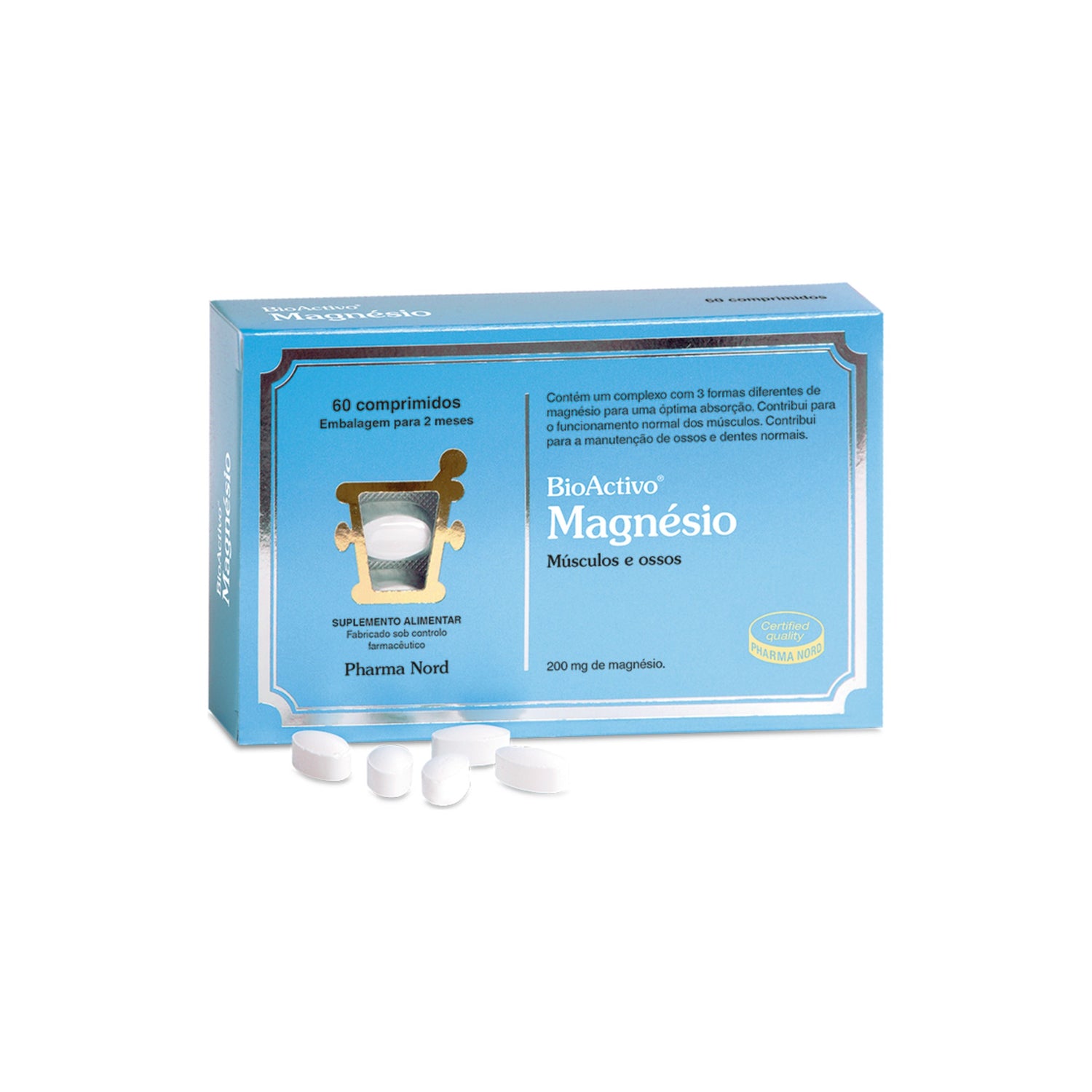 Bioactivo Magnésio 60 Cápsulas