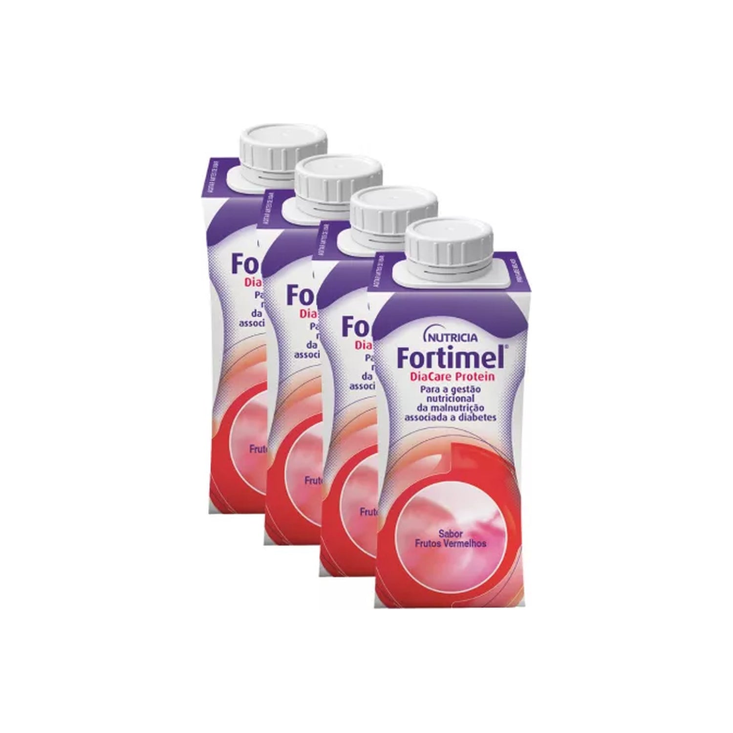Fortimel DiaCare Protetor Frut Verm 200 ml x 4