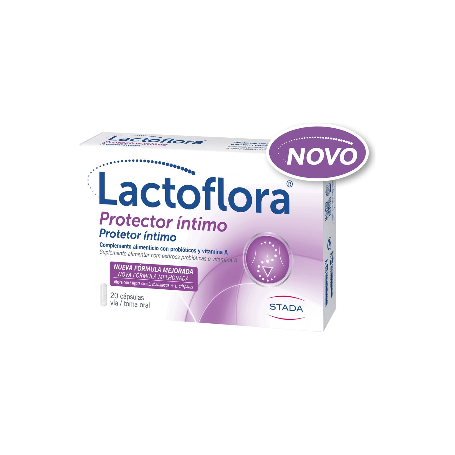 Lactoflora Protetor Íntimo Cápsulas 20 Unidades