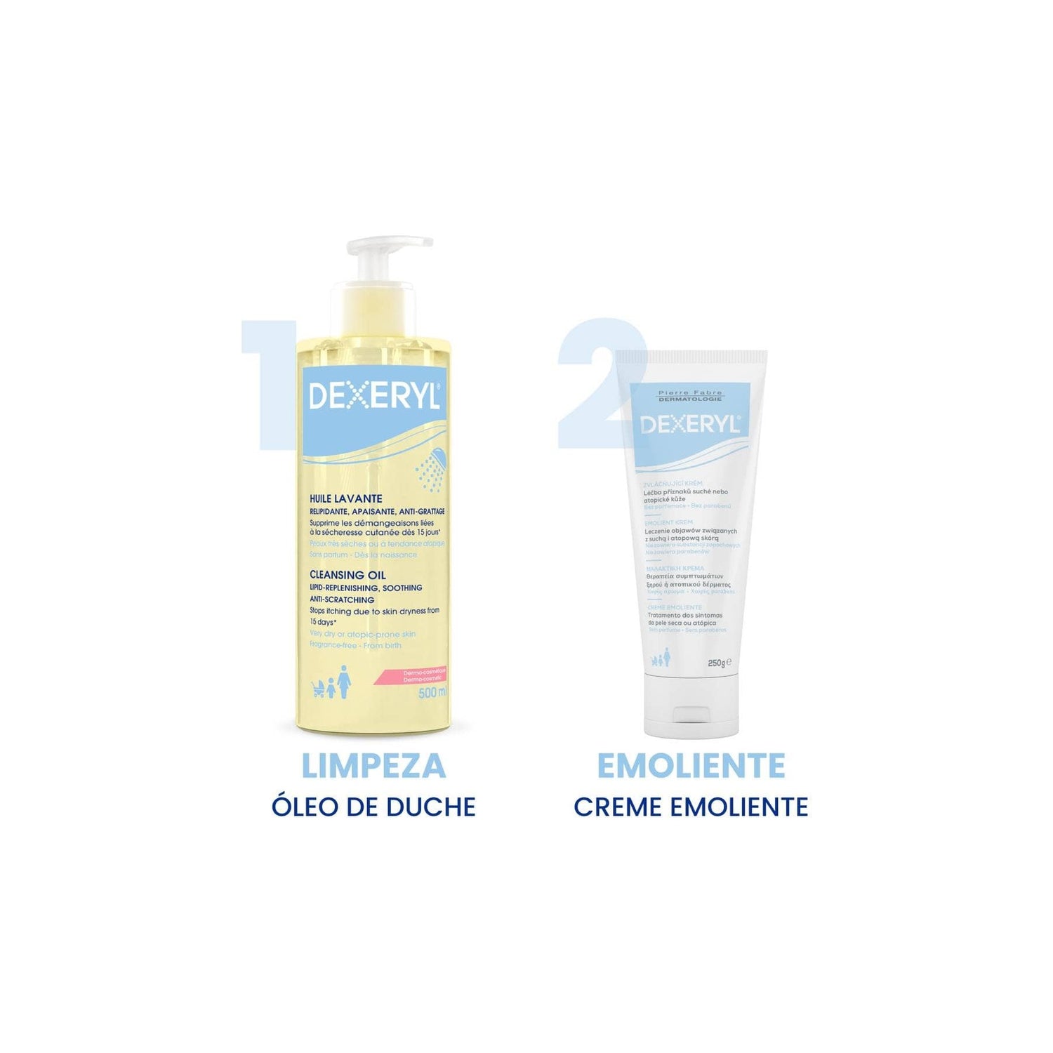 Dexeryl Óleo Duche 500 ml