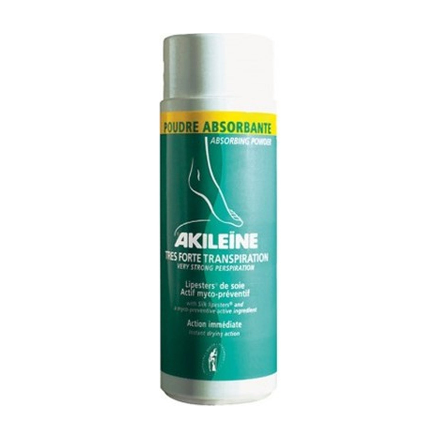 Akileïne Transpiração Pó Absorvente 75 g x 2