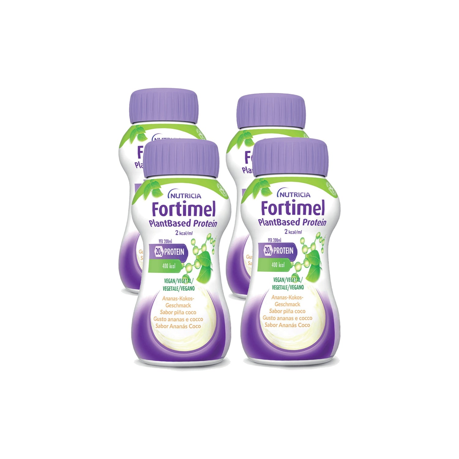 Fortimel Plant Based Protetor AnanCoc 200 ml x 4