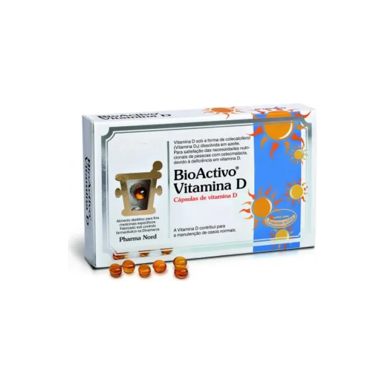 Bioactivo Vitamina D 80 Cápsulas