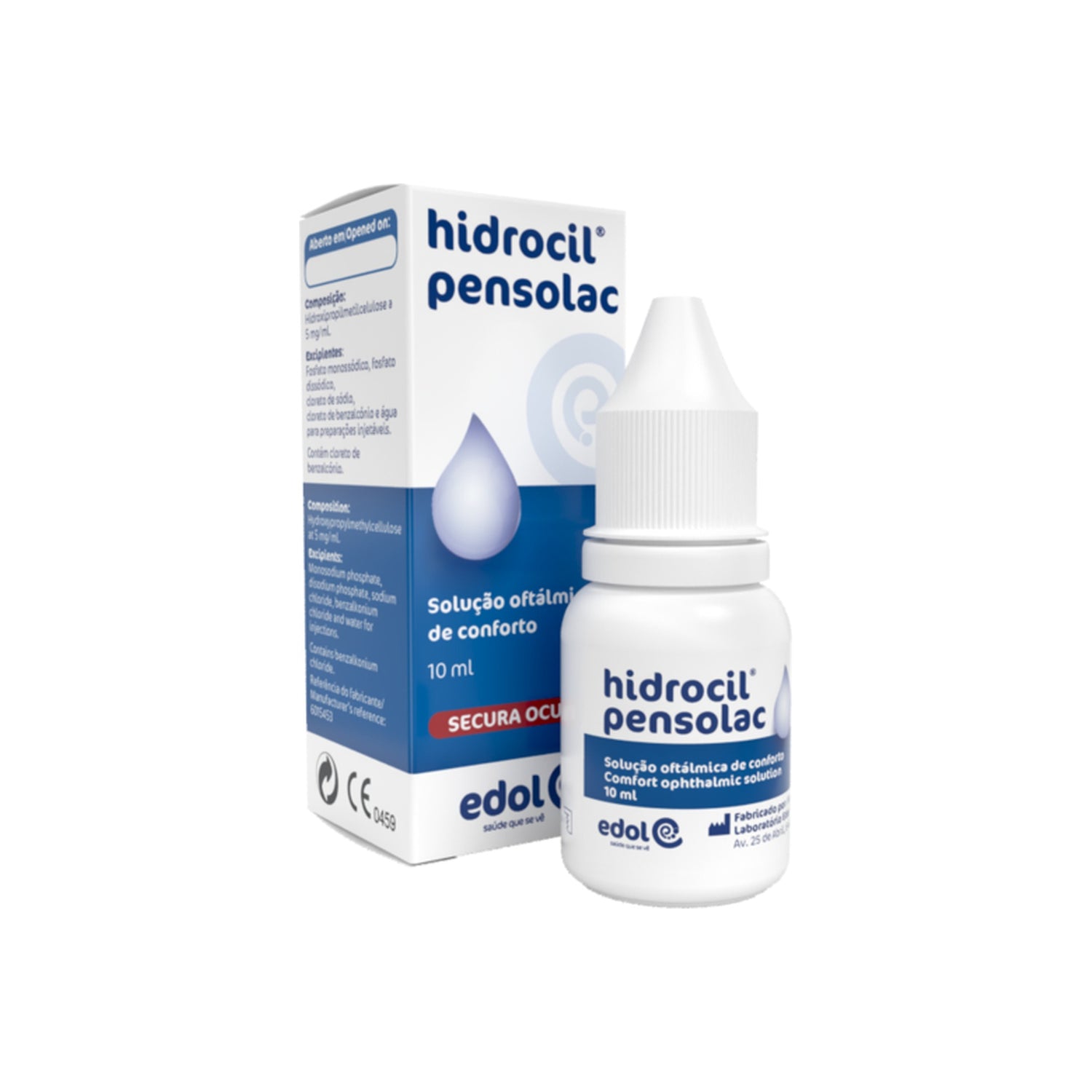 Hidrocil Pensolac Colírio 0,5% 10 ml