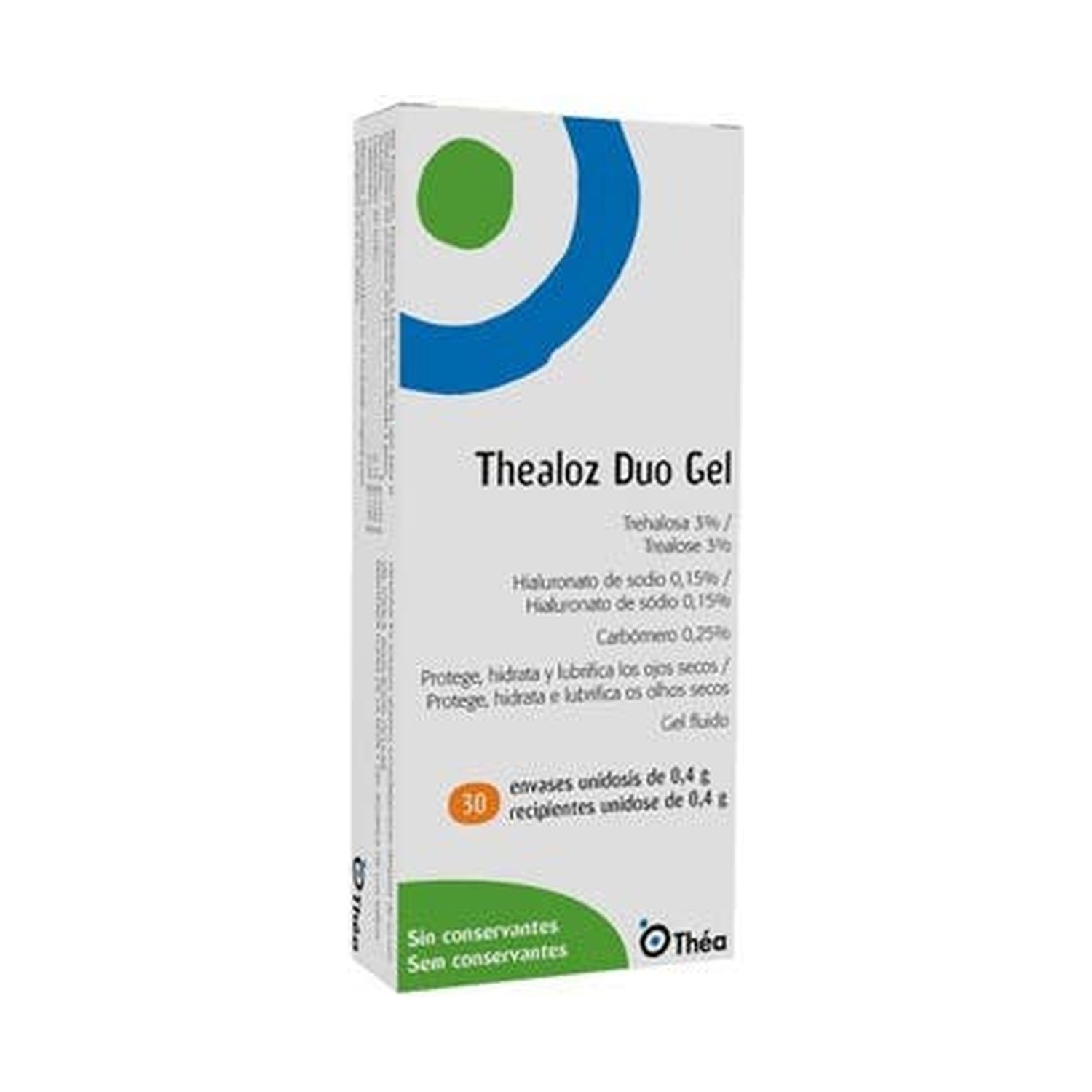 Thealoz Duo Gel Oftálmico 30 Unidades x 0,4 g