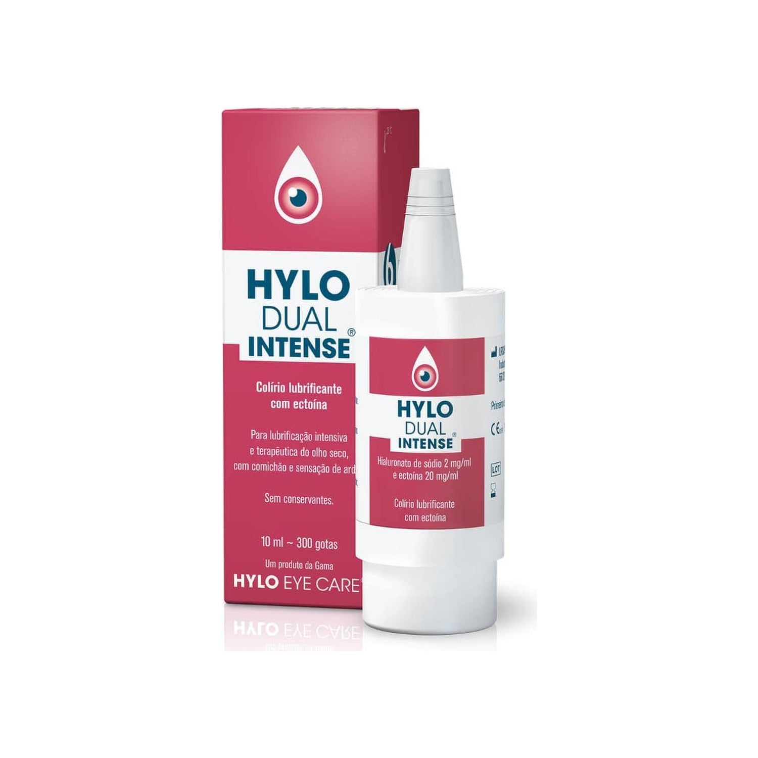 Hylo Dual Intense Colírio Lubrificante 10 ml