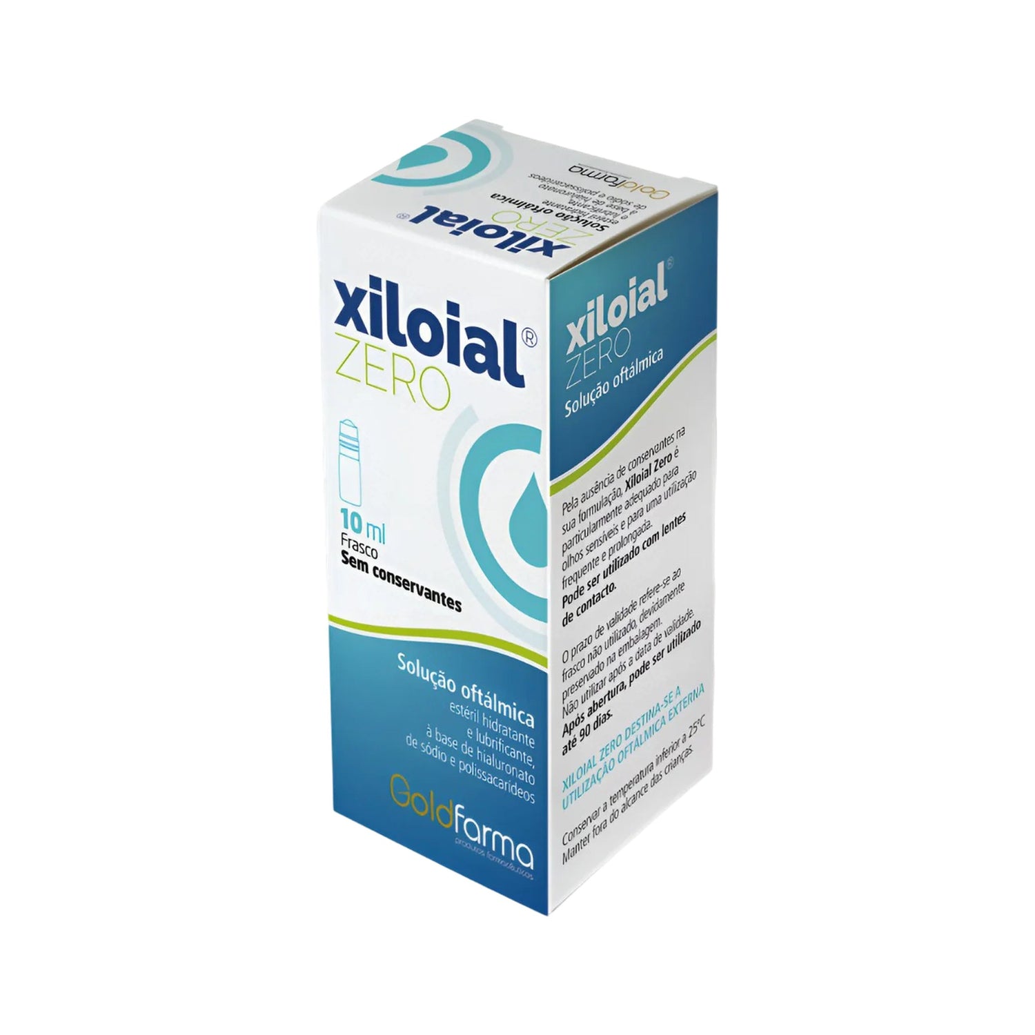 Xiloial Zero Solução Oftálmica 10 ml