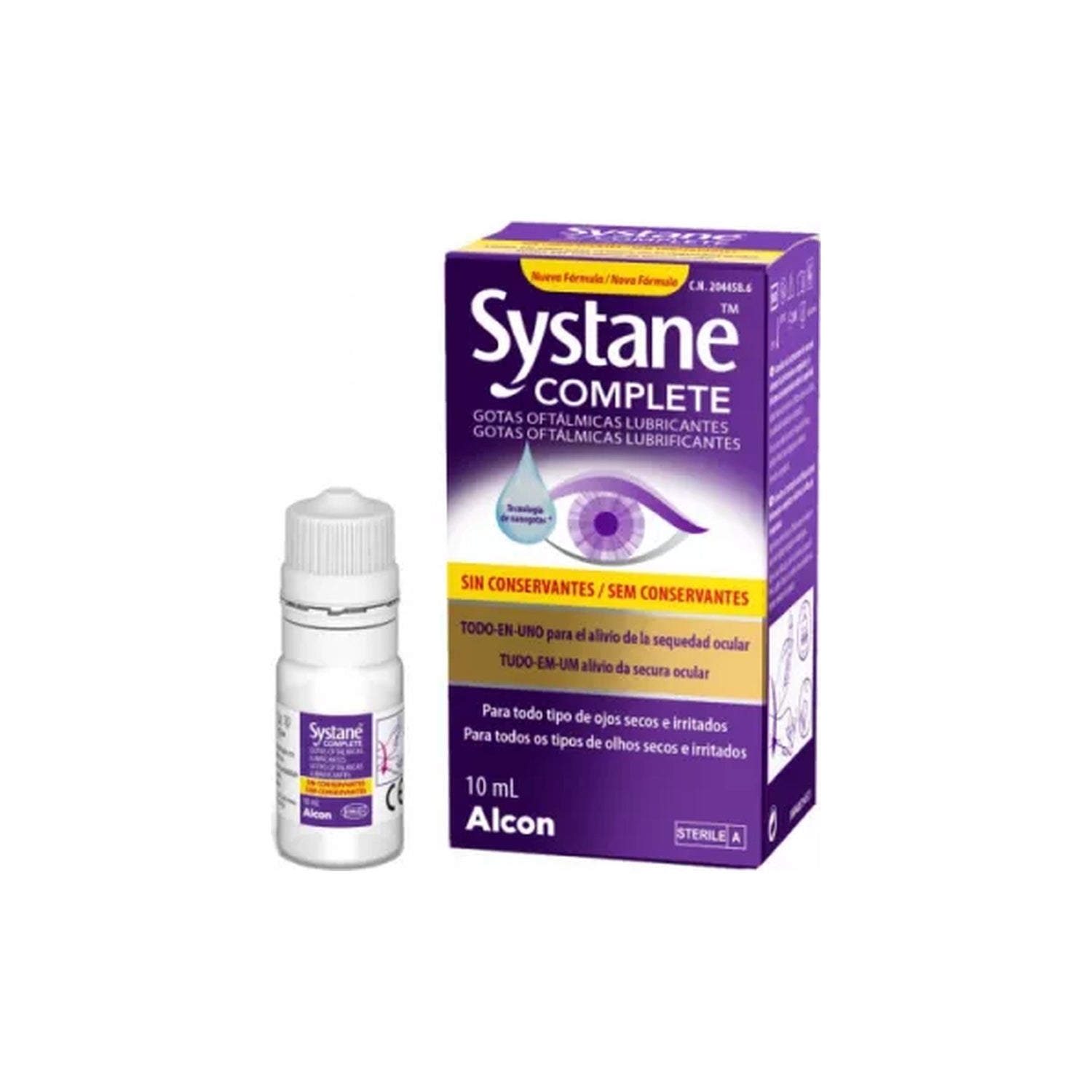 Systane Complete Gotas Oftálmicas Lubrificantes 10 ml
