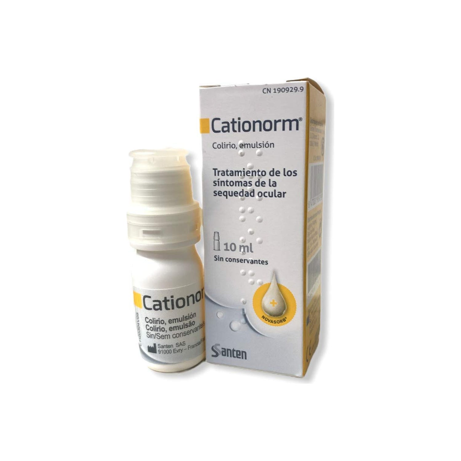Cationorm Colírio Emulsão 10 ml