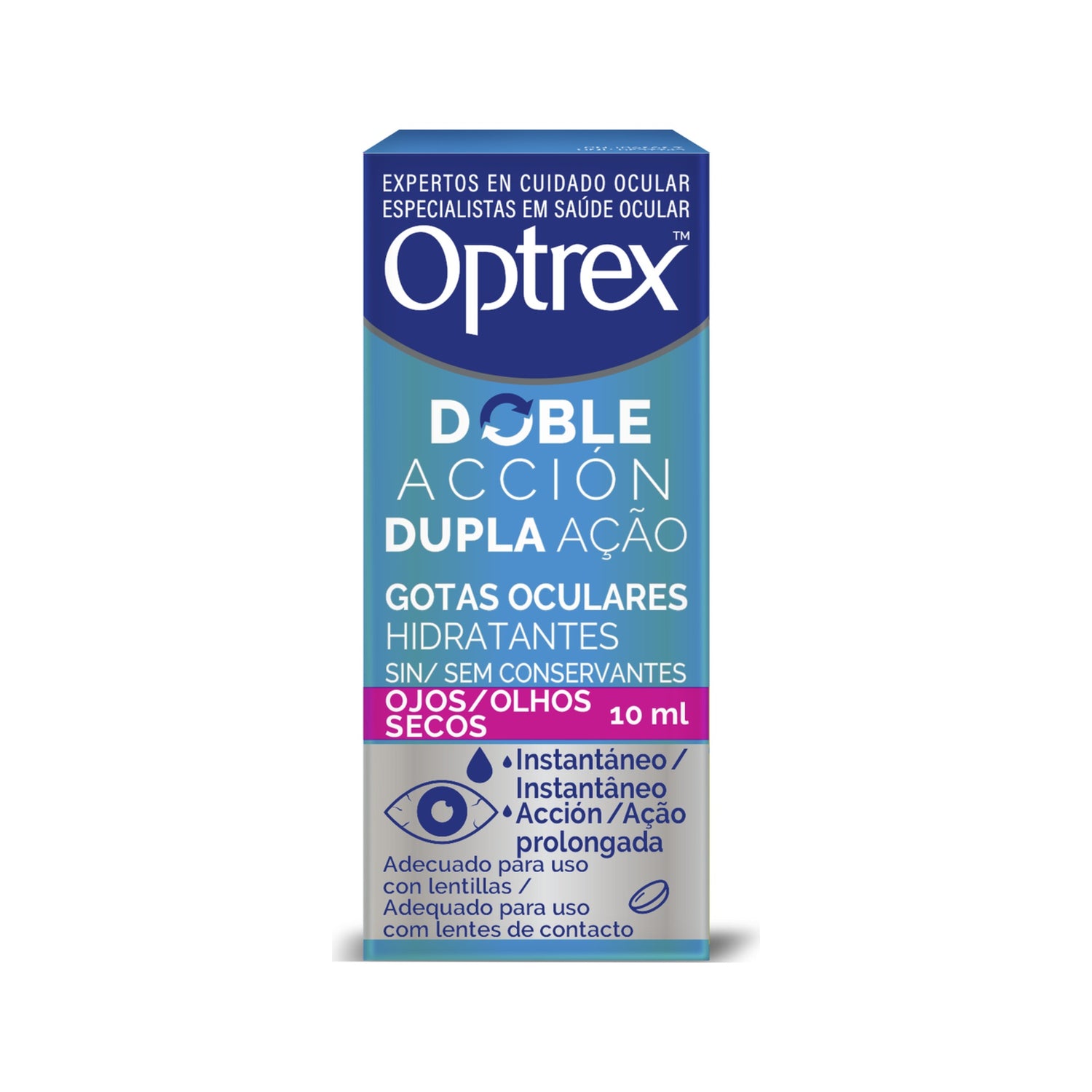 Optrex Colírio Dupla Ação Olhos Secos 10 ml