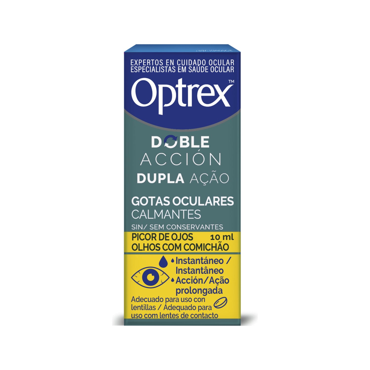 Optrex Colírio Dupla Ação Olhos com Comichão 10 ml