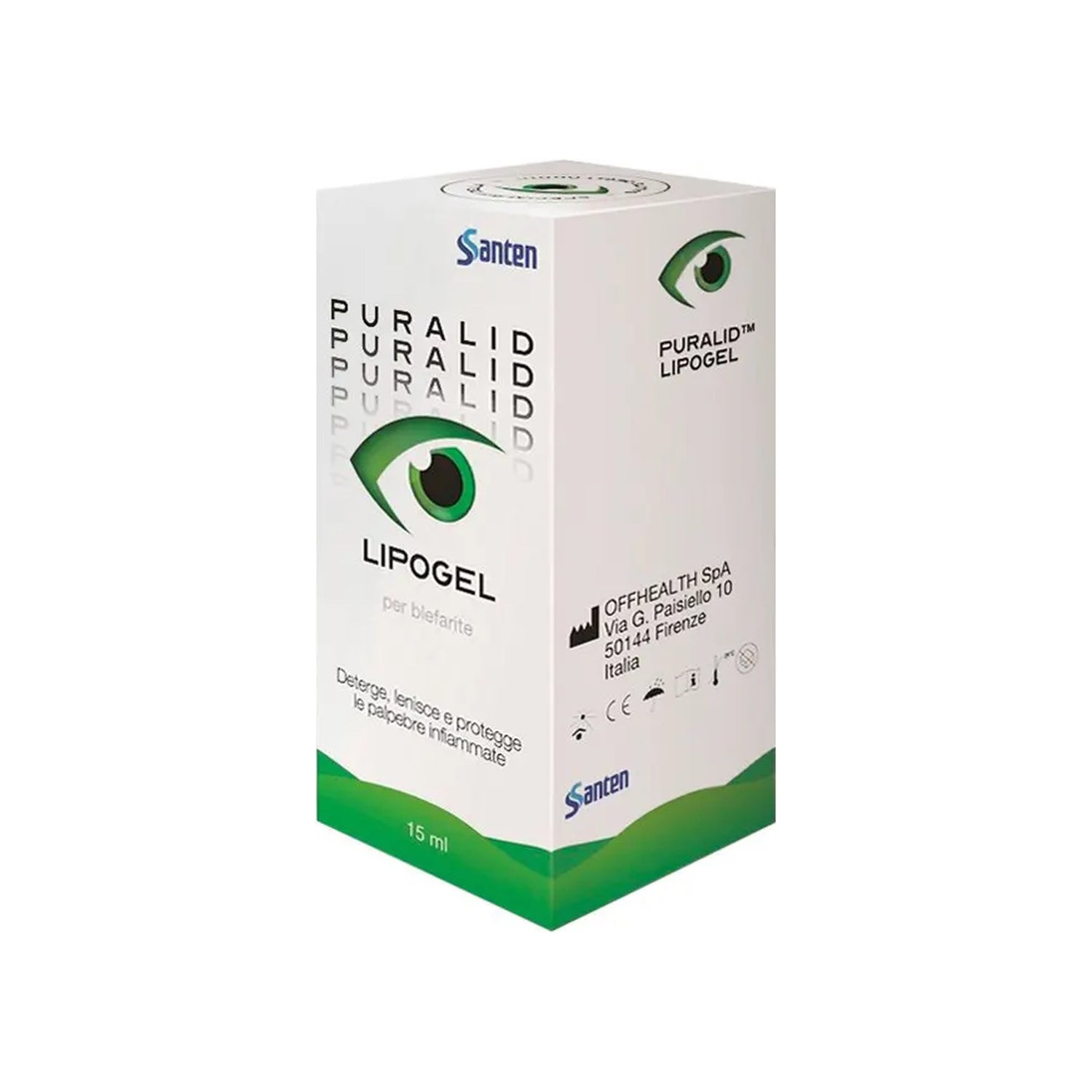 Puralid Lipogel Gel Oftálmico 15 ml