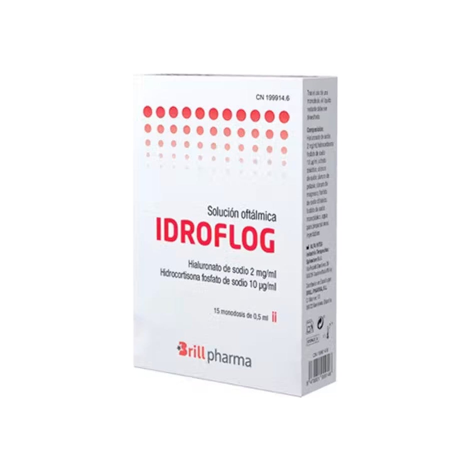 Idroflog Solução Oftálmica Monodose 15x0,5 ml