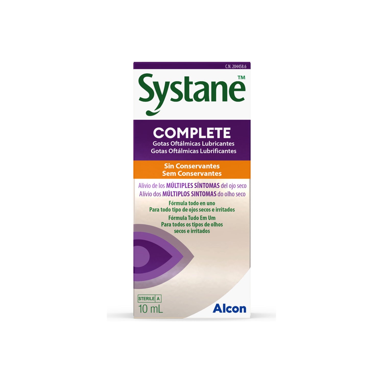 Systane Complete Gotas Oftálmicas Sem Conservantes 10 ml