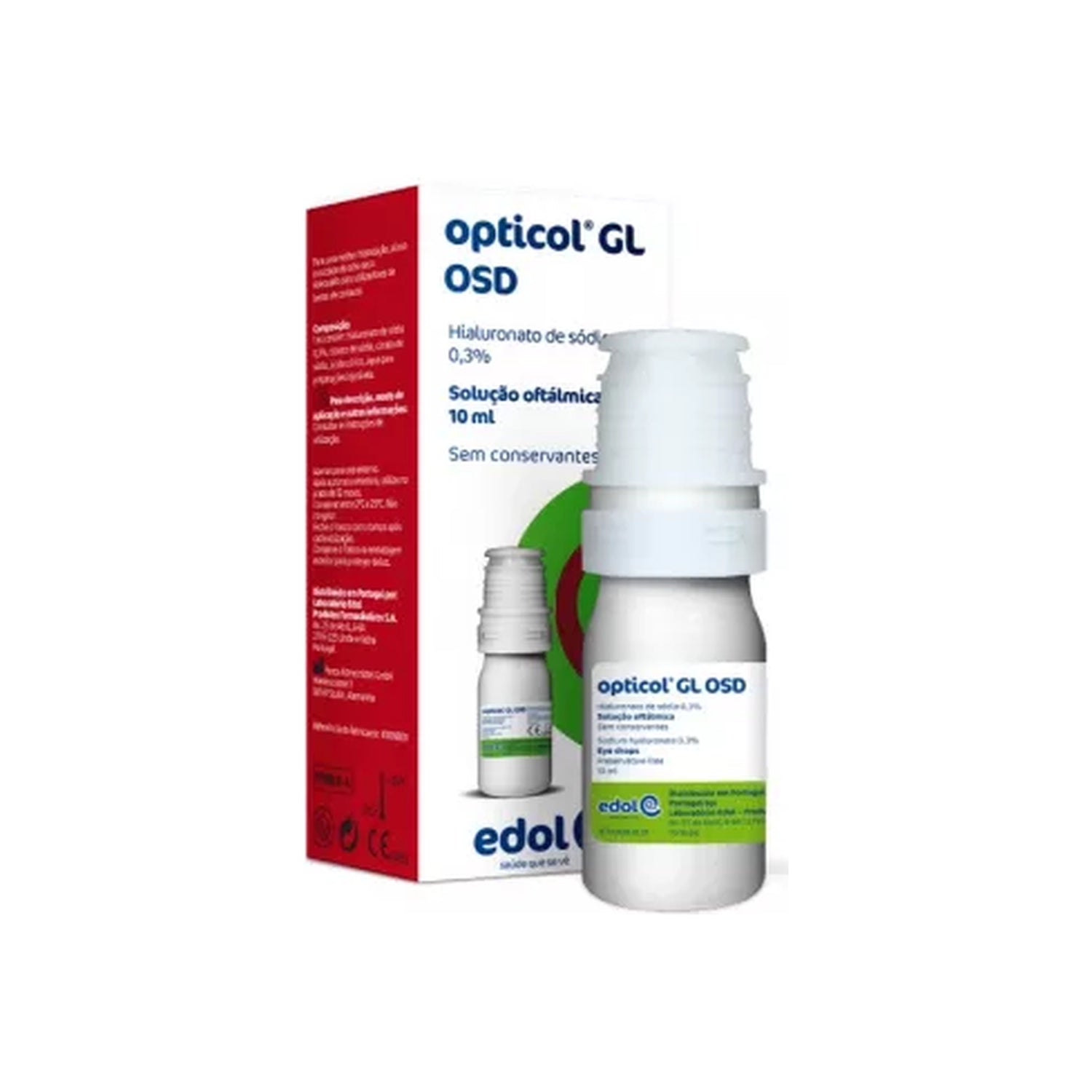 Opticol GL OSD Solução Oftálmica 0,3% 10 ml